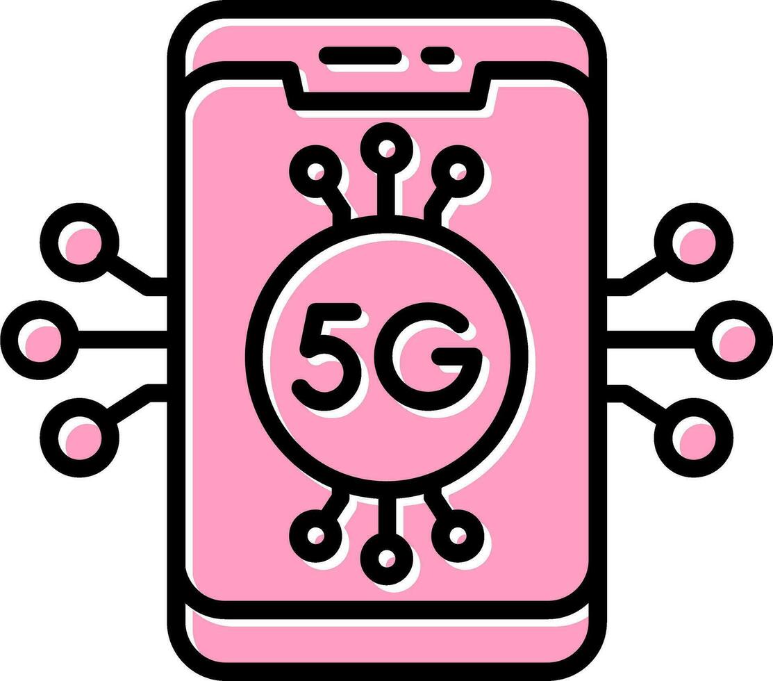 icône de vecteur 5g