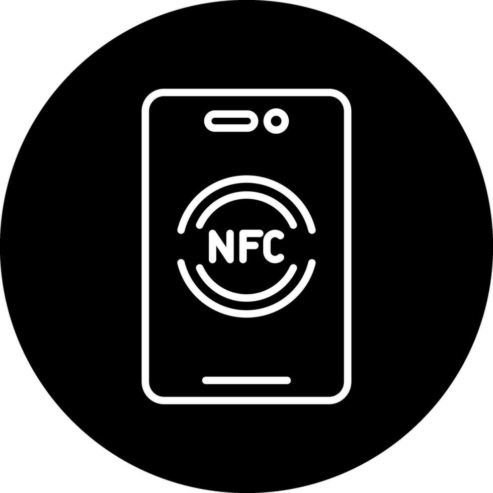 nfc vecteur icône