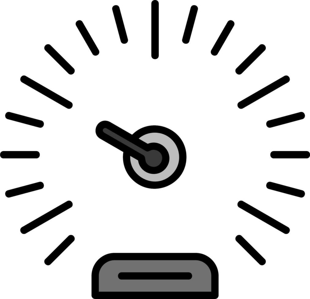 icône de vecteur de compteur de vitesse