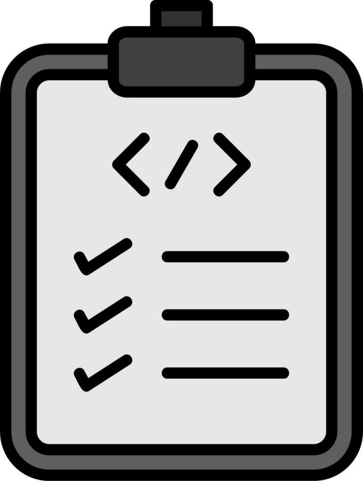 icône de vecteur de liste de tâches