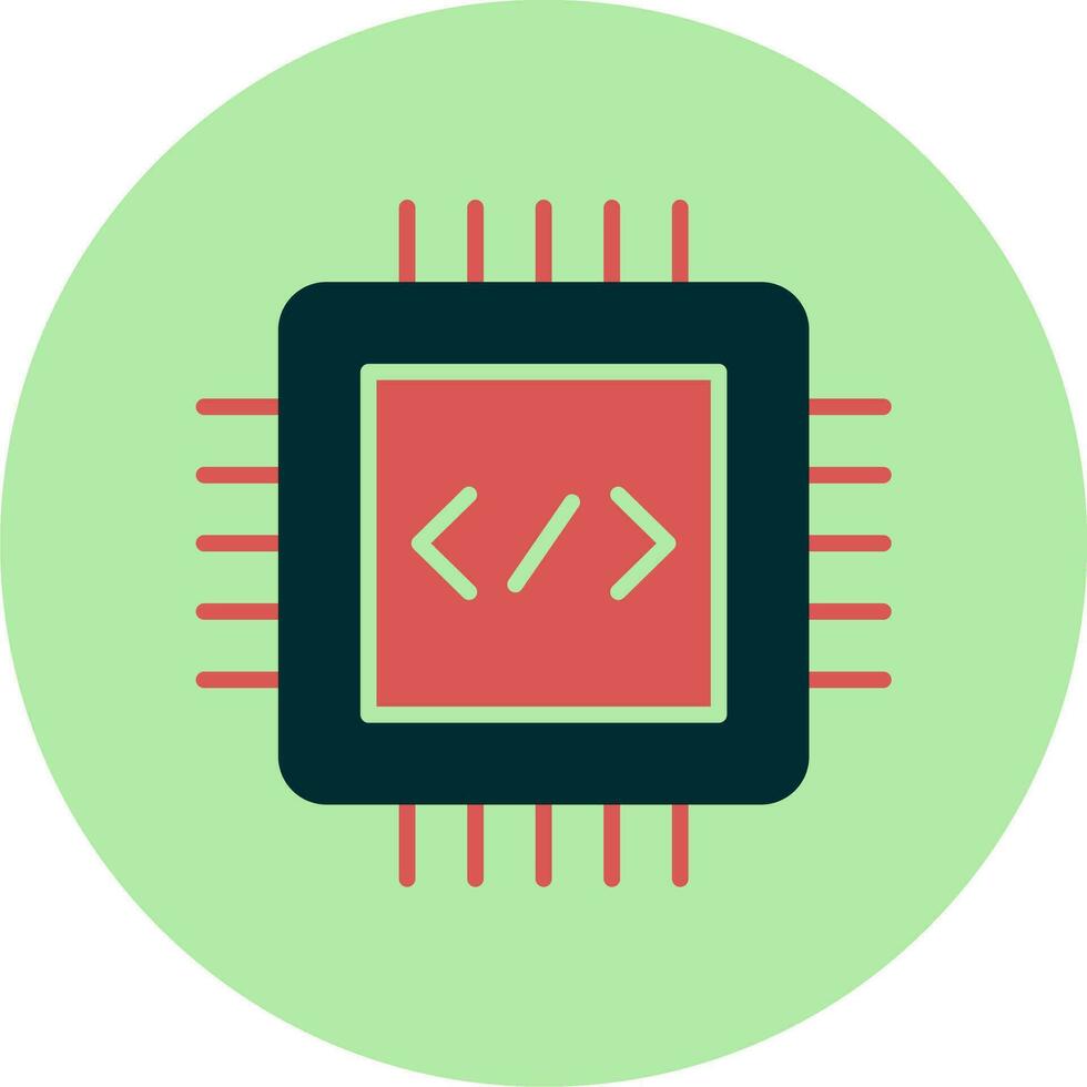 icône de vecteur de processeur