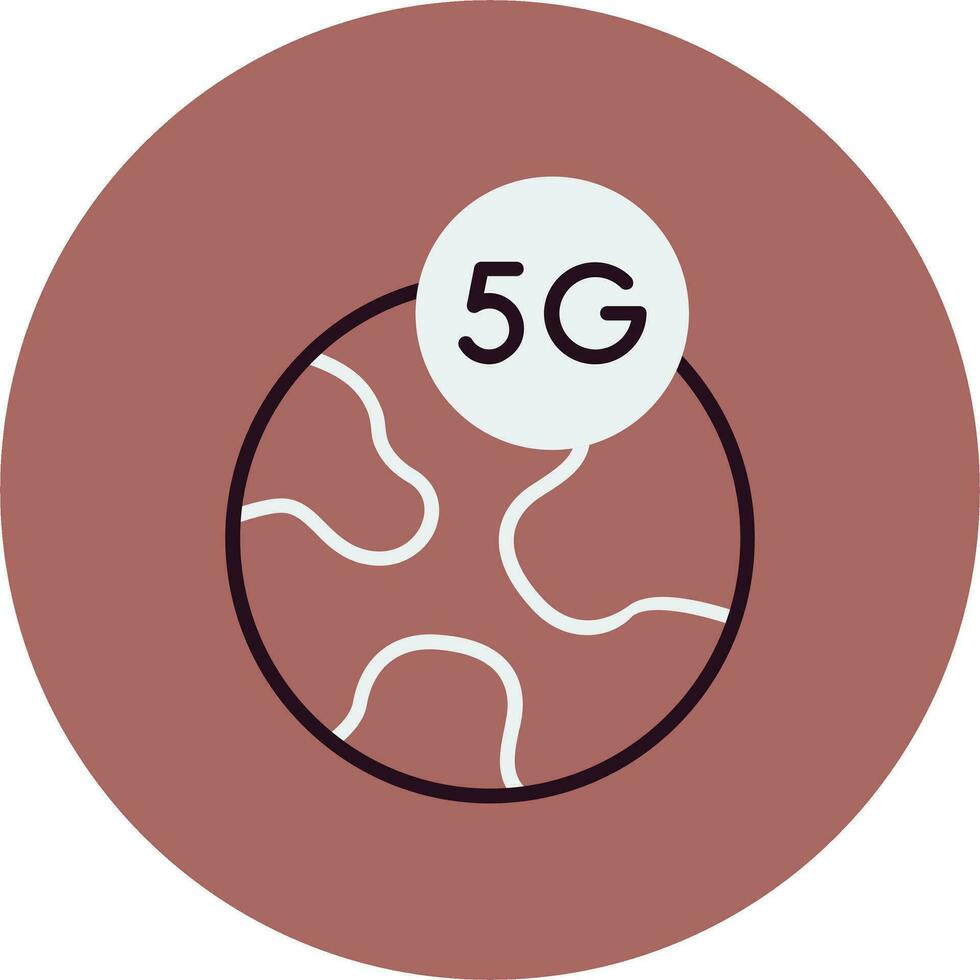 icône de vecteur 5g