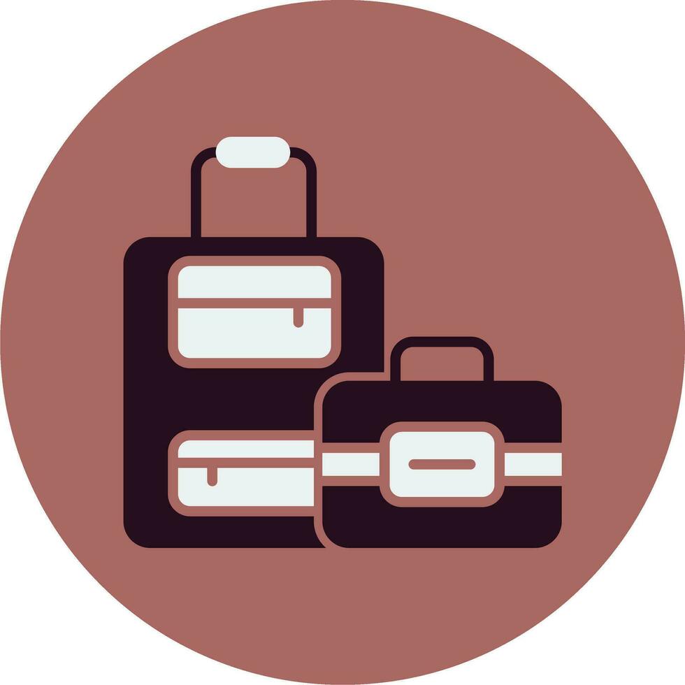 icône de vecteur de bagages