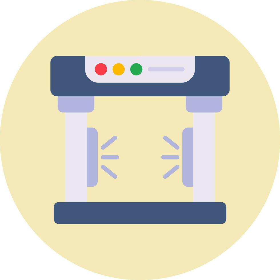 icône de vecteur de détecteur de métaux