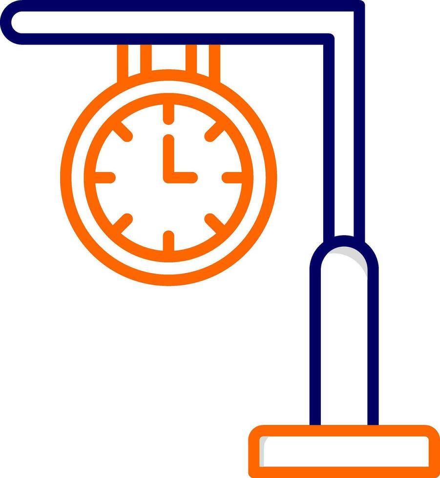 icône de vecteur d & # 39; horloge