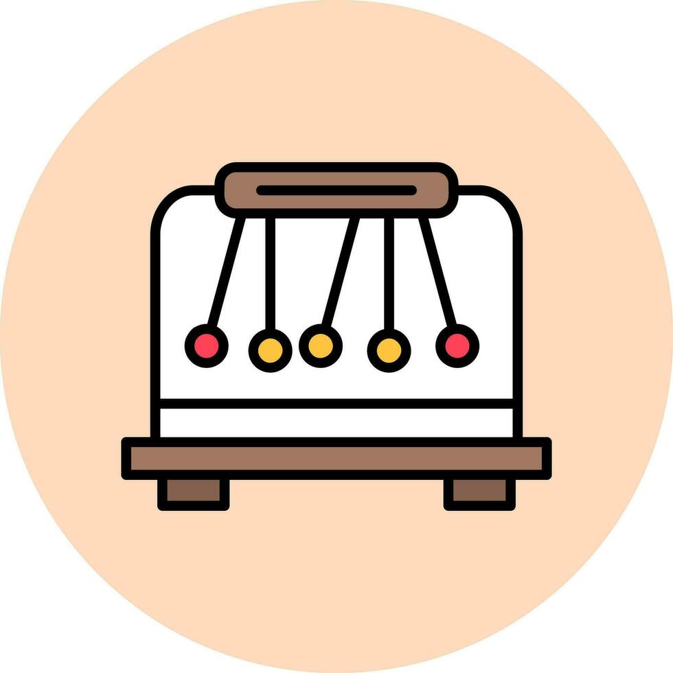 icône de vecteur de pendule