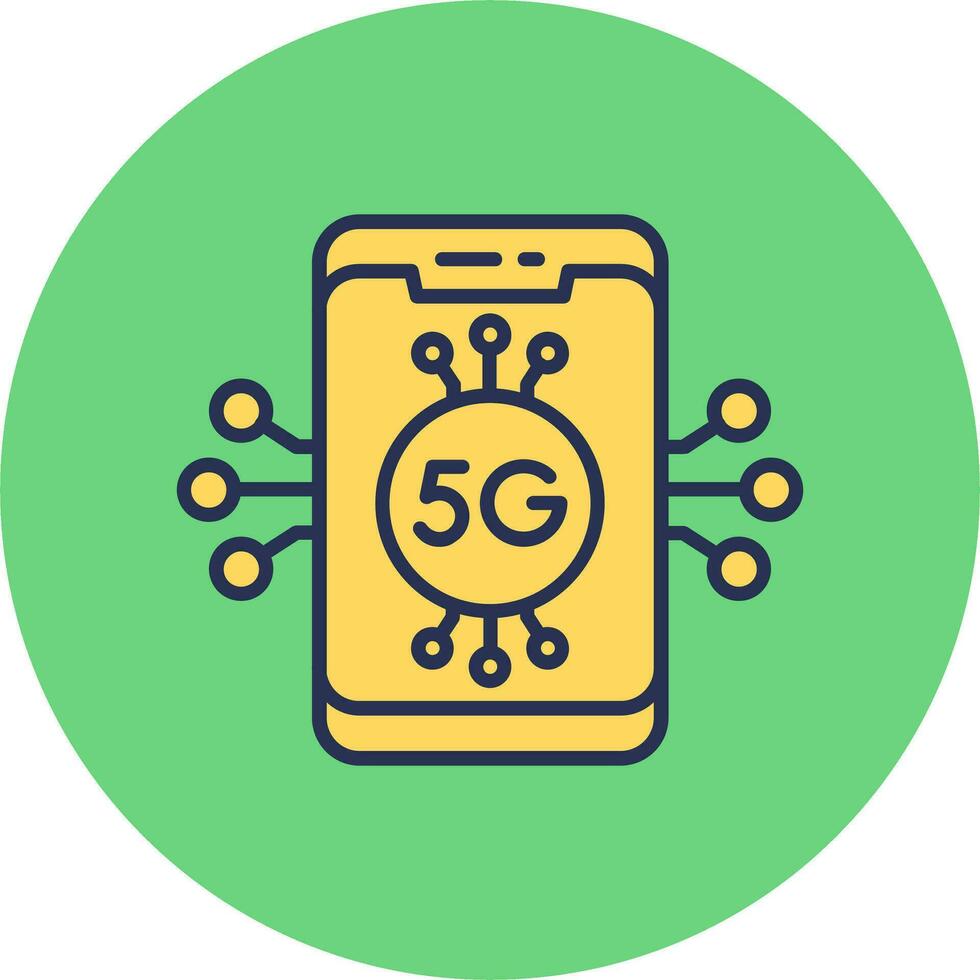 icône de vecteur 5g