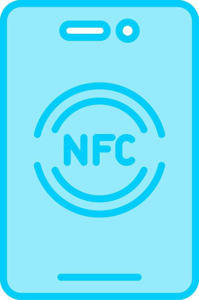 nfc vecteur icône