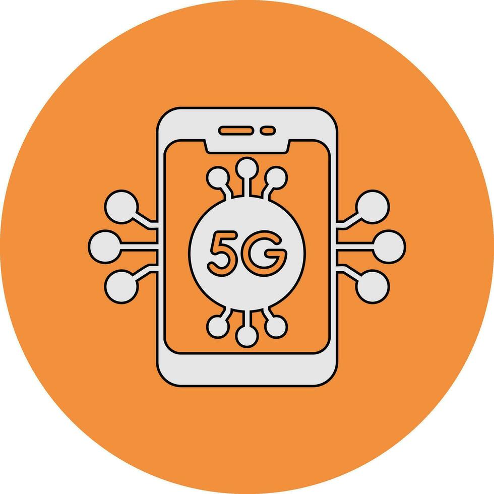 icône de vecteur 5g