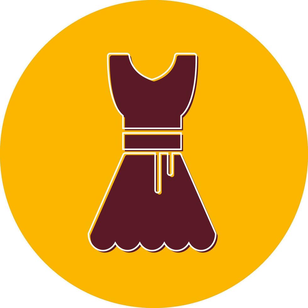 icône de vecteur de robe