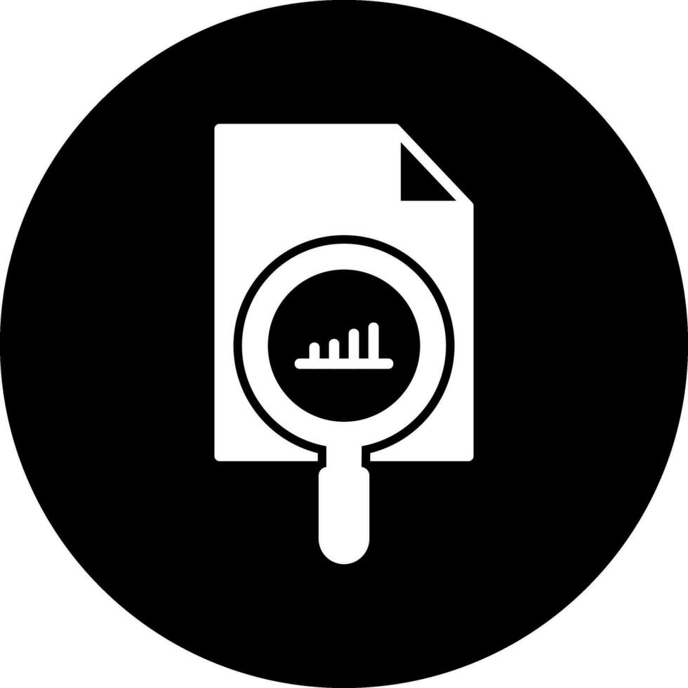 icône de vecteur d'analyse