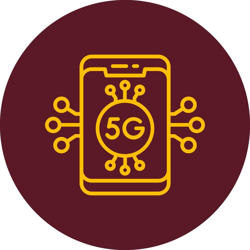 icône de vecteur 5g