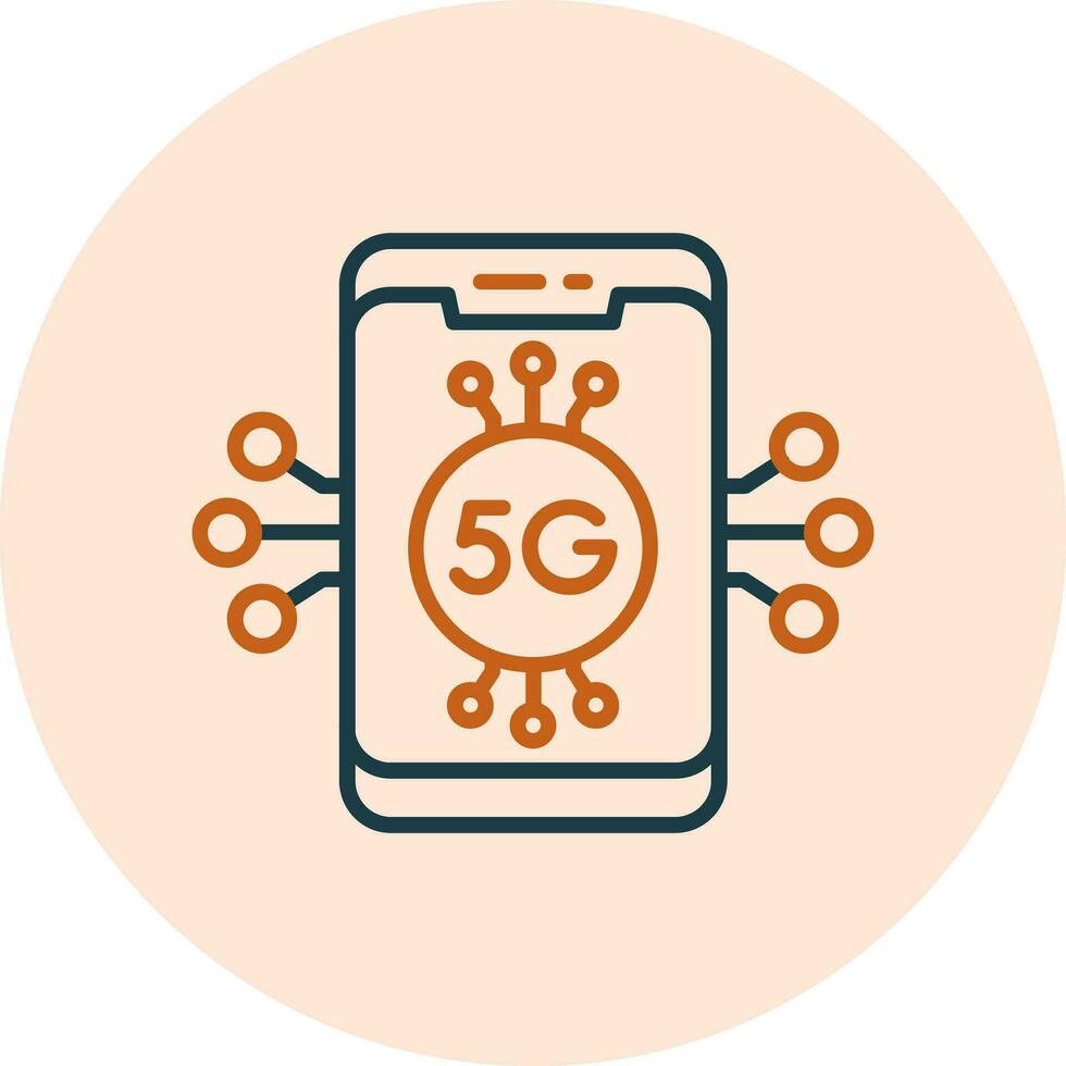 icône de vecteur 5g