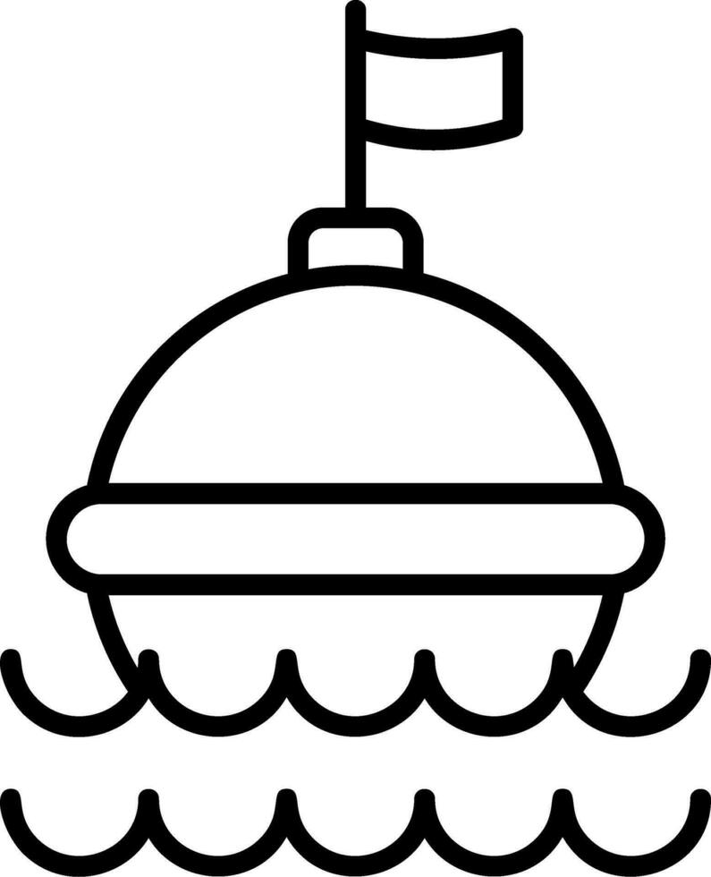 icône de vecteur de bouée