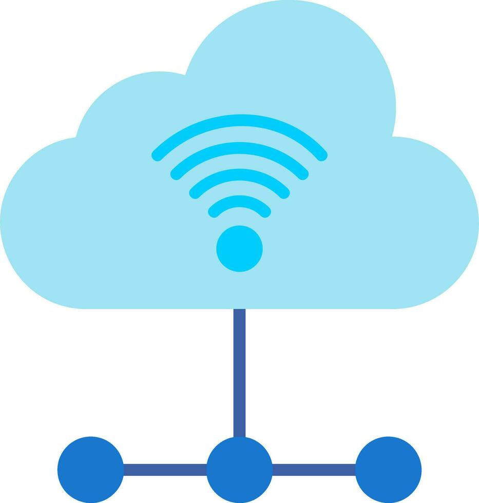 icône de vecteur de nuage