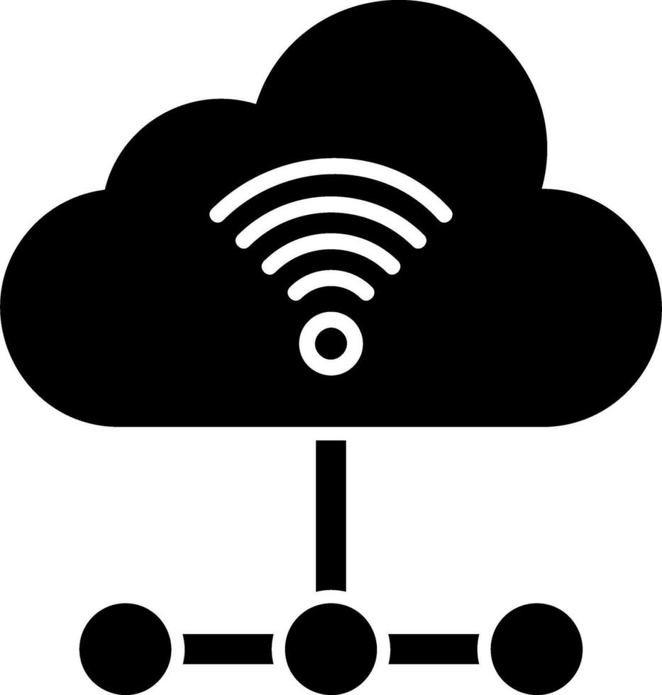 icône de vecteur de nuage