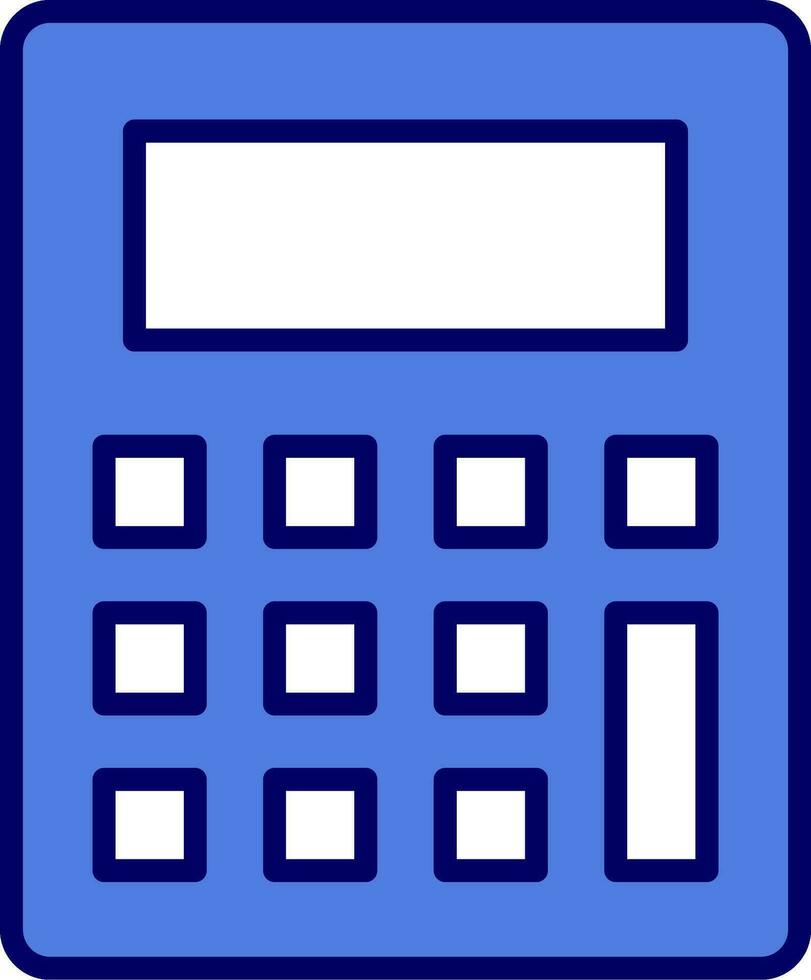 icône de vecteur de calculatrice