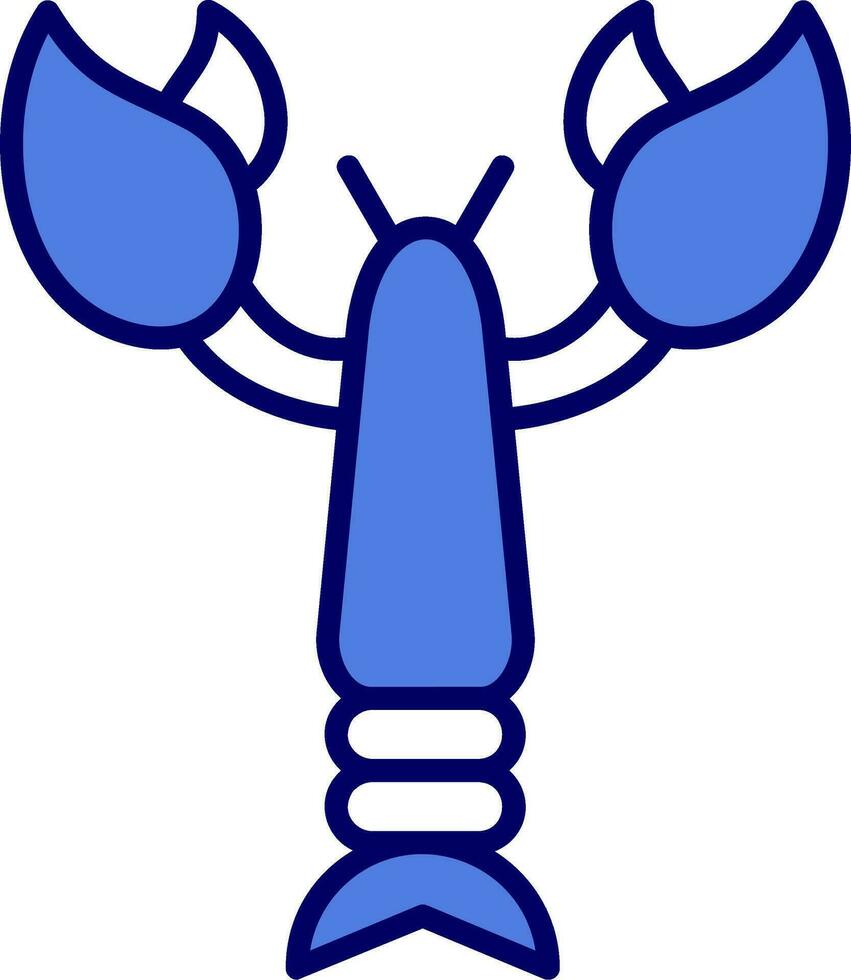 icône de vecteur de homard