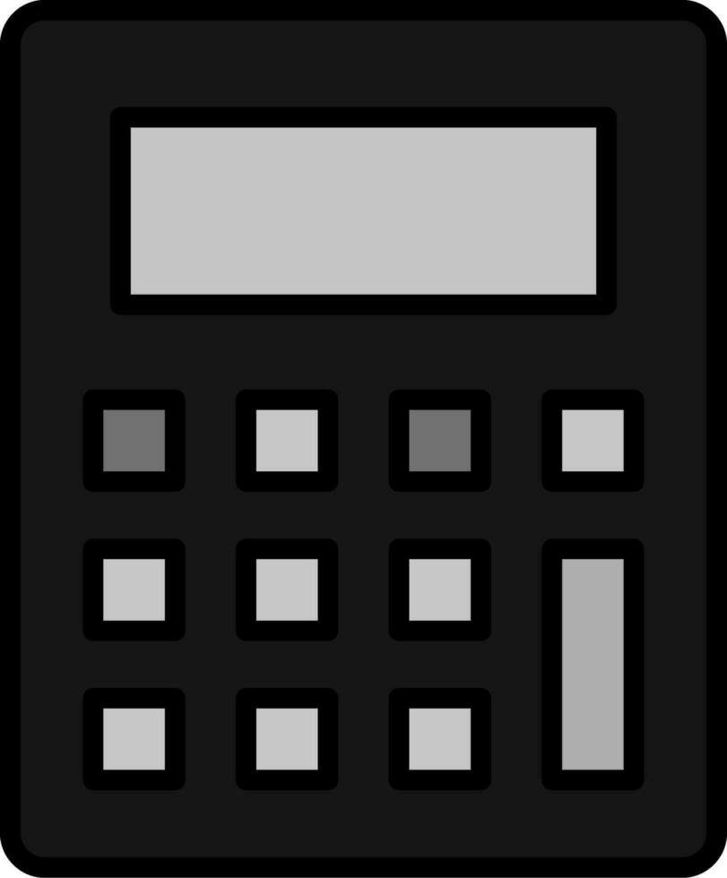 icône de vecteur de calculatrice