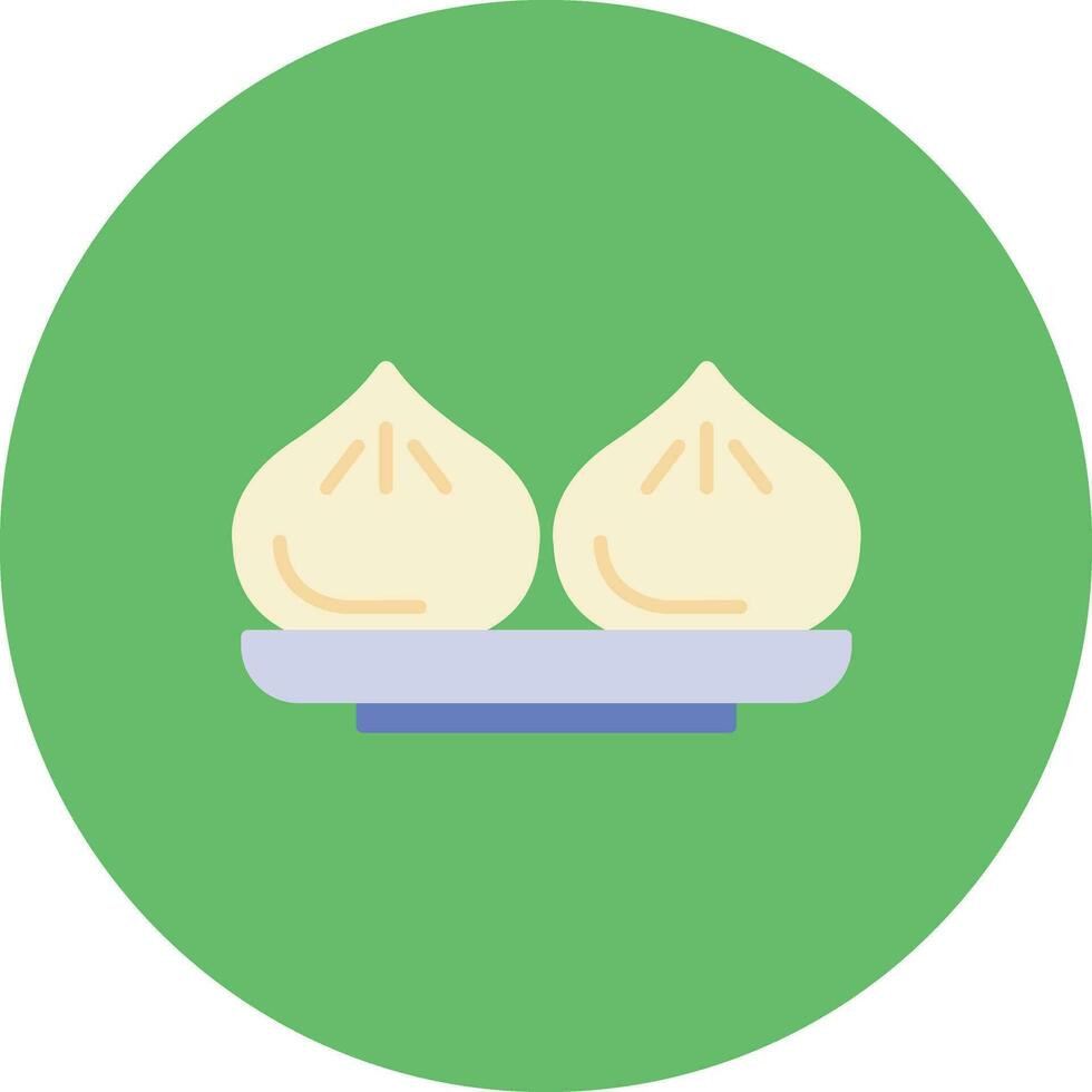 Dumplings vecteur icône