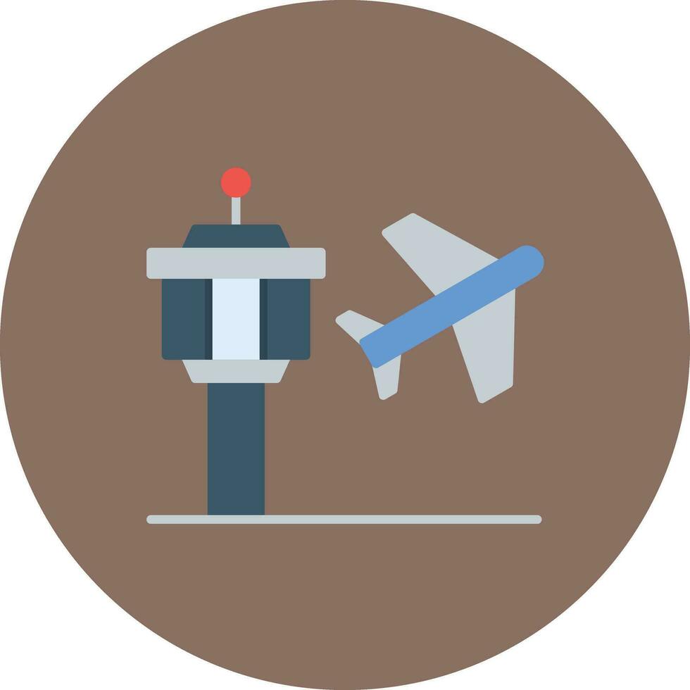 icône de vecteur d'aéroport