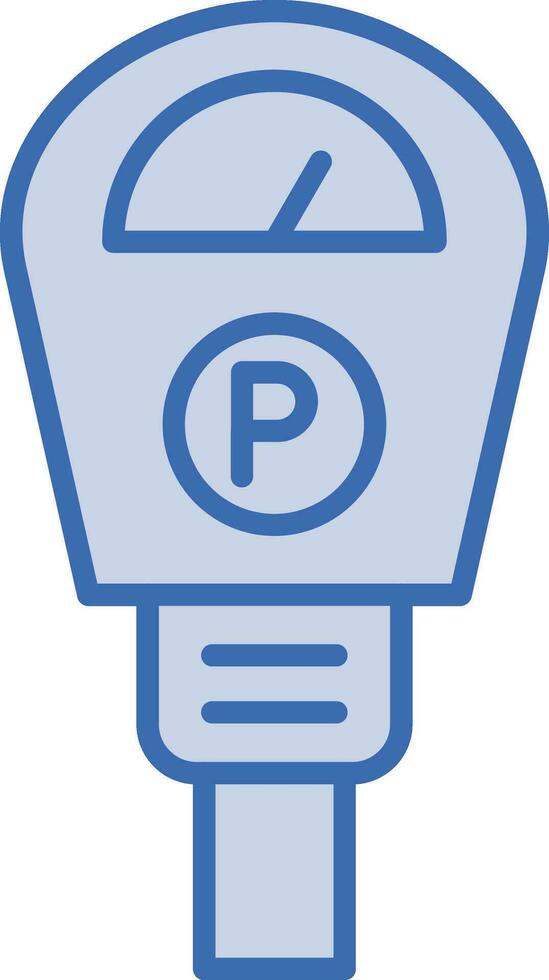 icône de vecteur de parcmètre