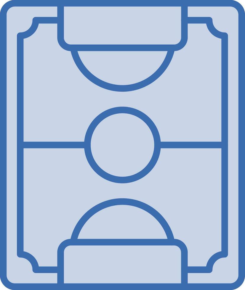 icône de vecteur de terrain de football