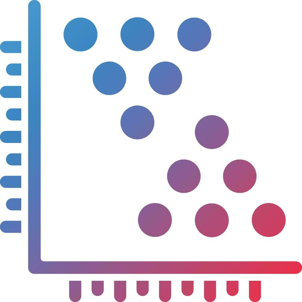 grappe une analyse vecteur icône