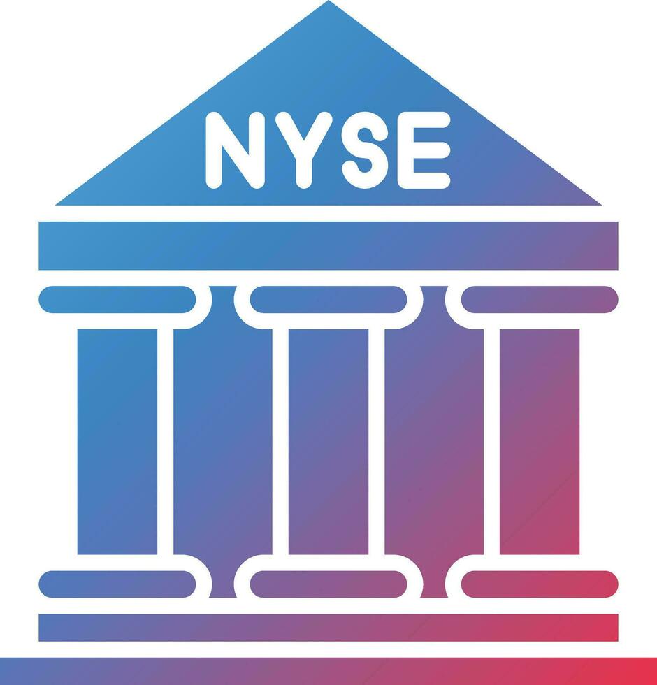 Nyse vecteur icône