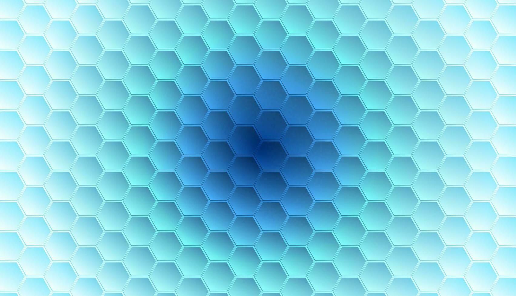 brillant géométrique hexagones abstrait La technologie Contexte vecteur