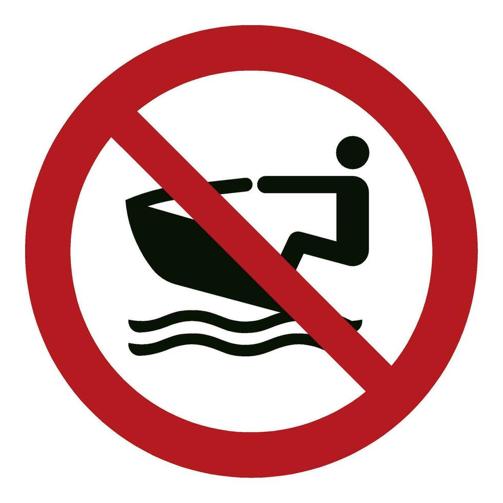 iso 7010 inscrit sécurité panneaux symbole pictogramme mises en garde mise en garde danger interdiction non personnel l'eau artisanat vecteur