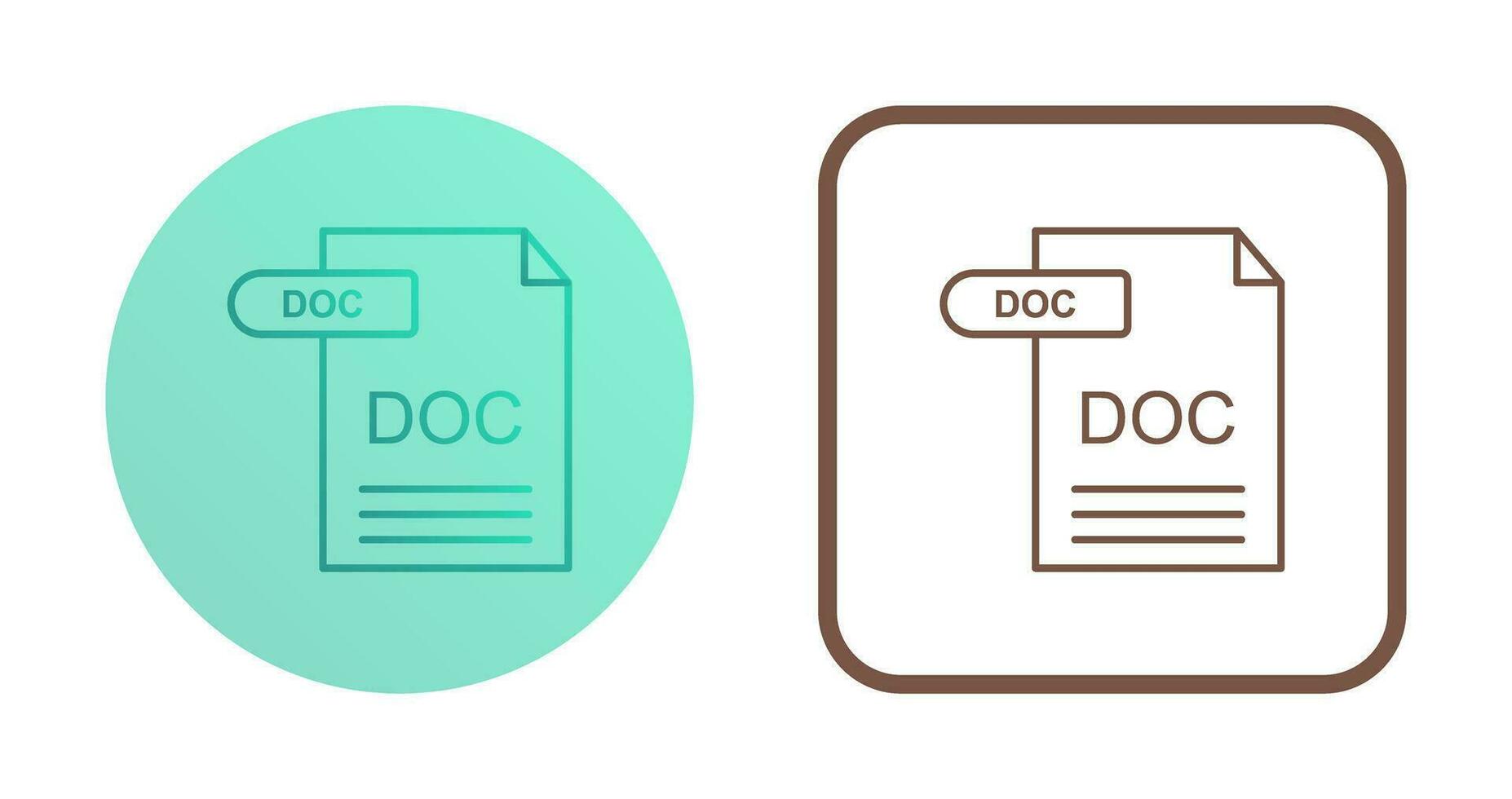 icône de vecteur de document