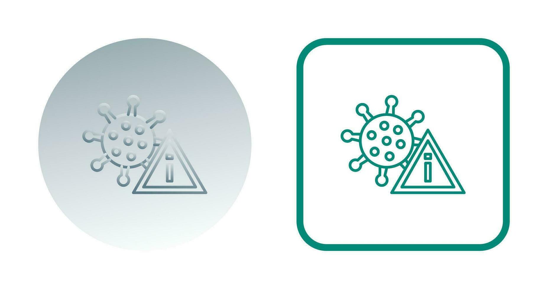 icône de vecteur de coronavirus