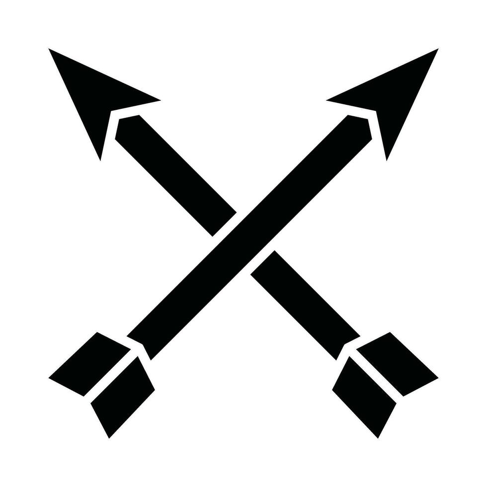 flèches vecteur glyphe icône pour personnel et commercial utiliser.