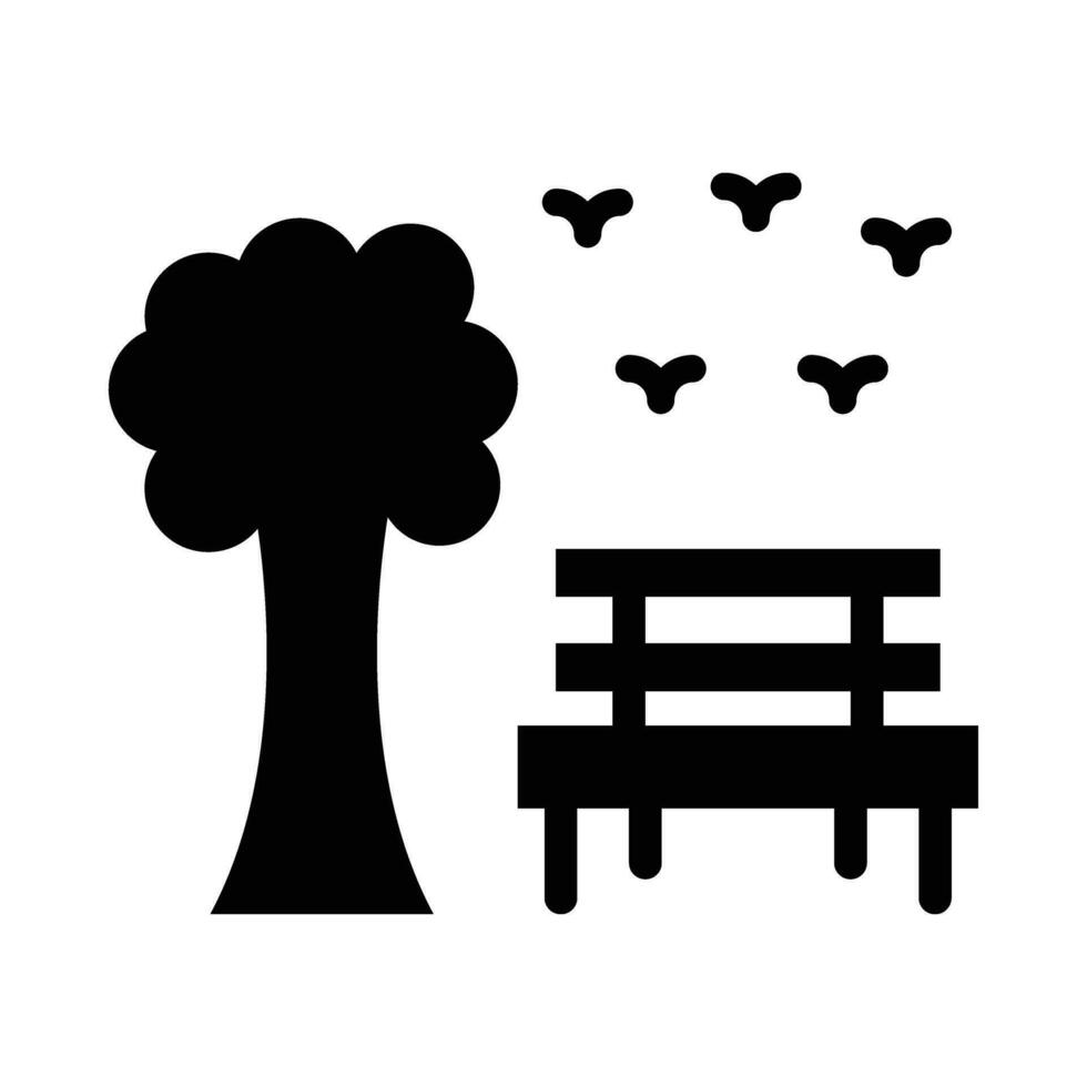 parc vecteur glyphe icône pour personnel et commercial utiliser.