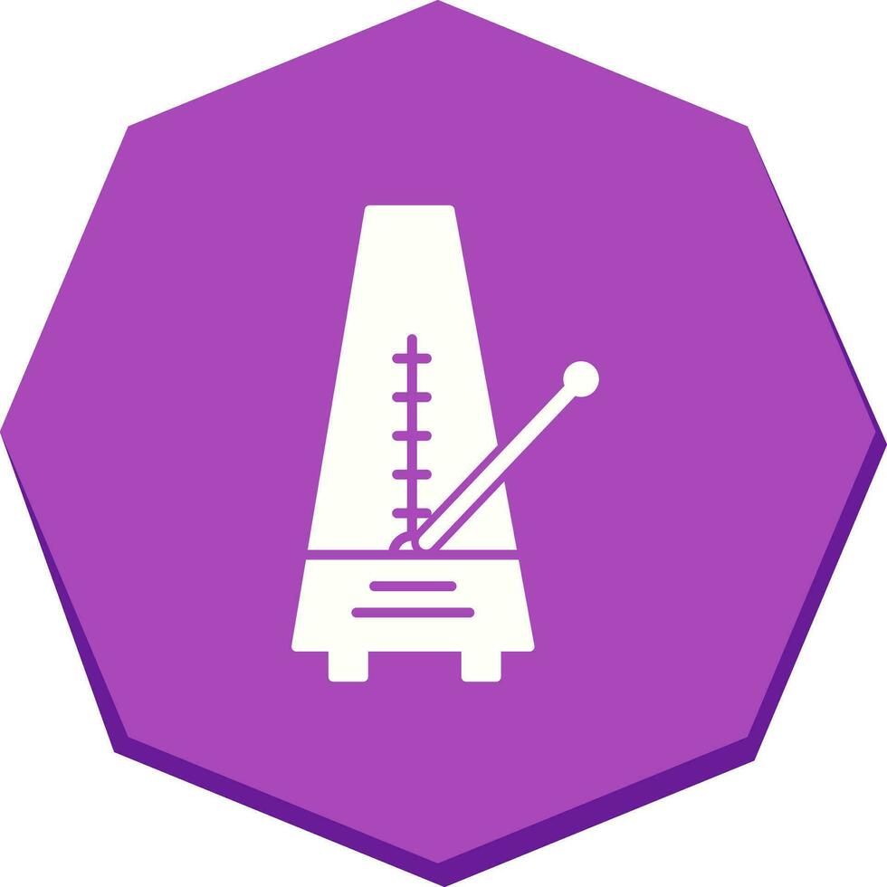 icône de vecteur de métronome