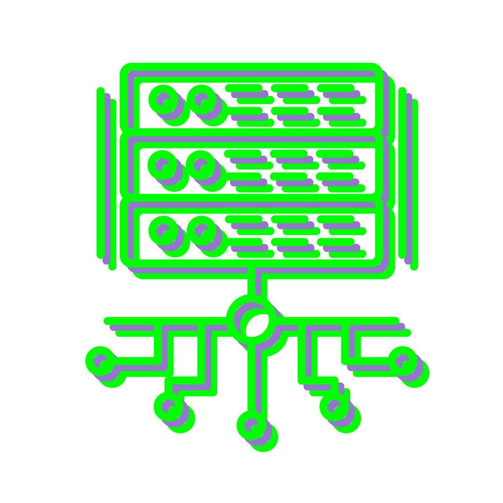 icône de vecteur de serveur