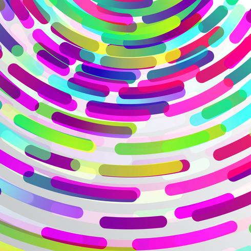 Fond de cercles colorés au néon, vector