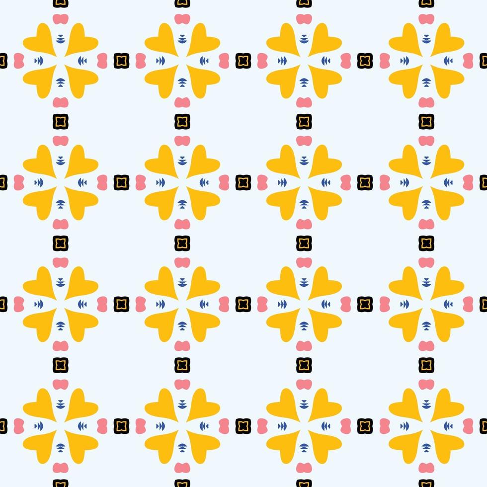 motif abstrait coeur géométrique dégradé jaune illustration vectorielle vecteur