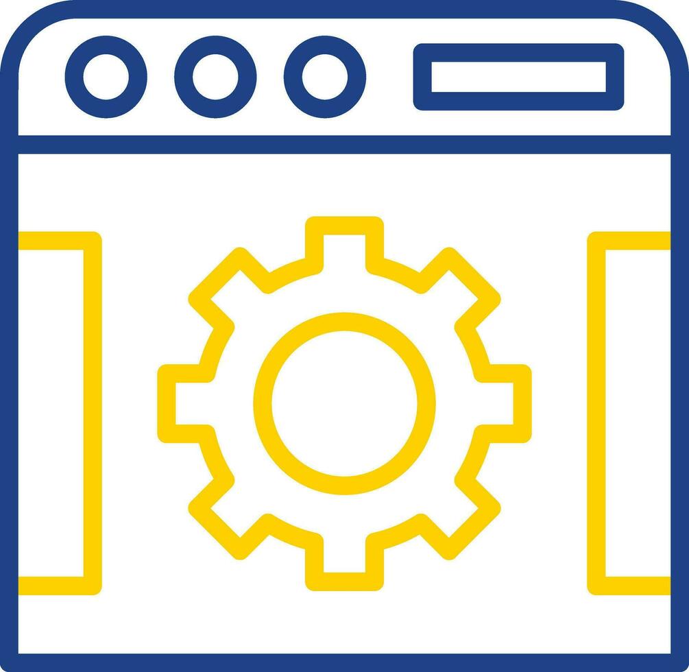 conception d'icône de vecteur de navigateur