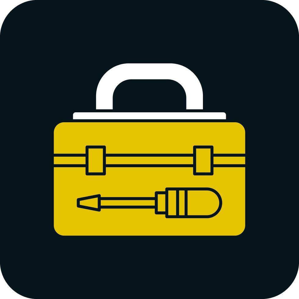 conception d'icône de vecteur de boîte à outils