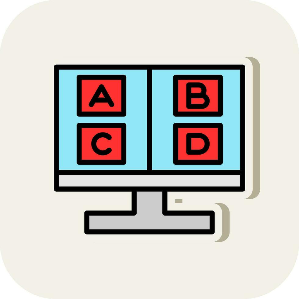 conception d'icône de vecteur d'ordinateur