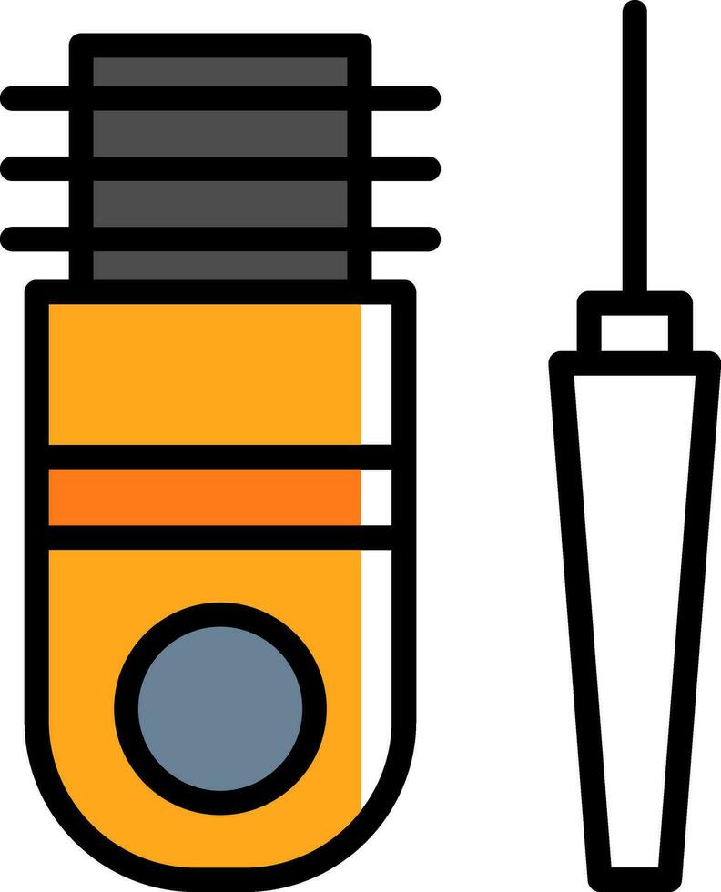 conception d'icône de vecteur d'eye-liner