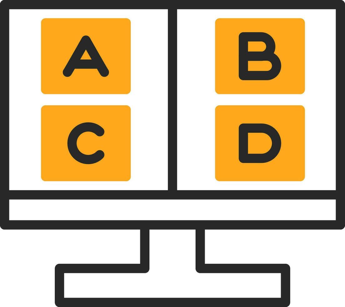 conception d'icône de vecteur d'ordinateur