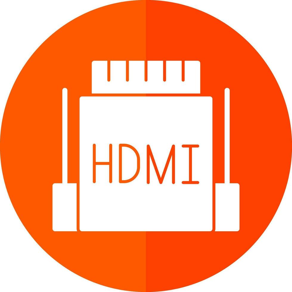 hdmi vecteur icône conception