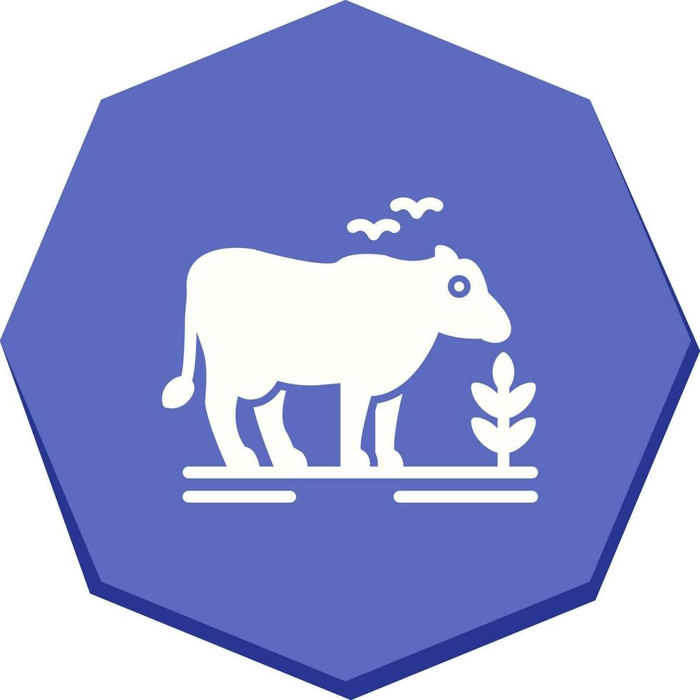 icône de vecteur de bétail