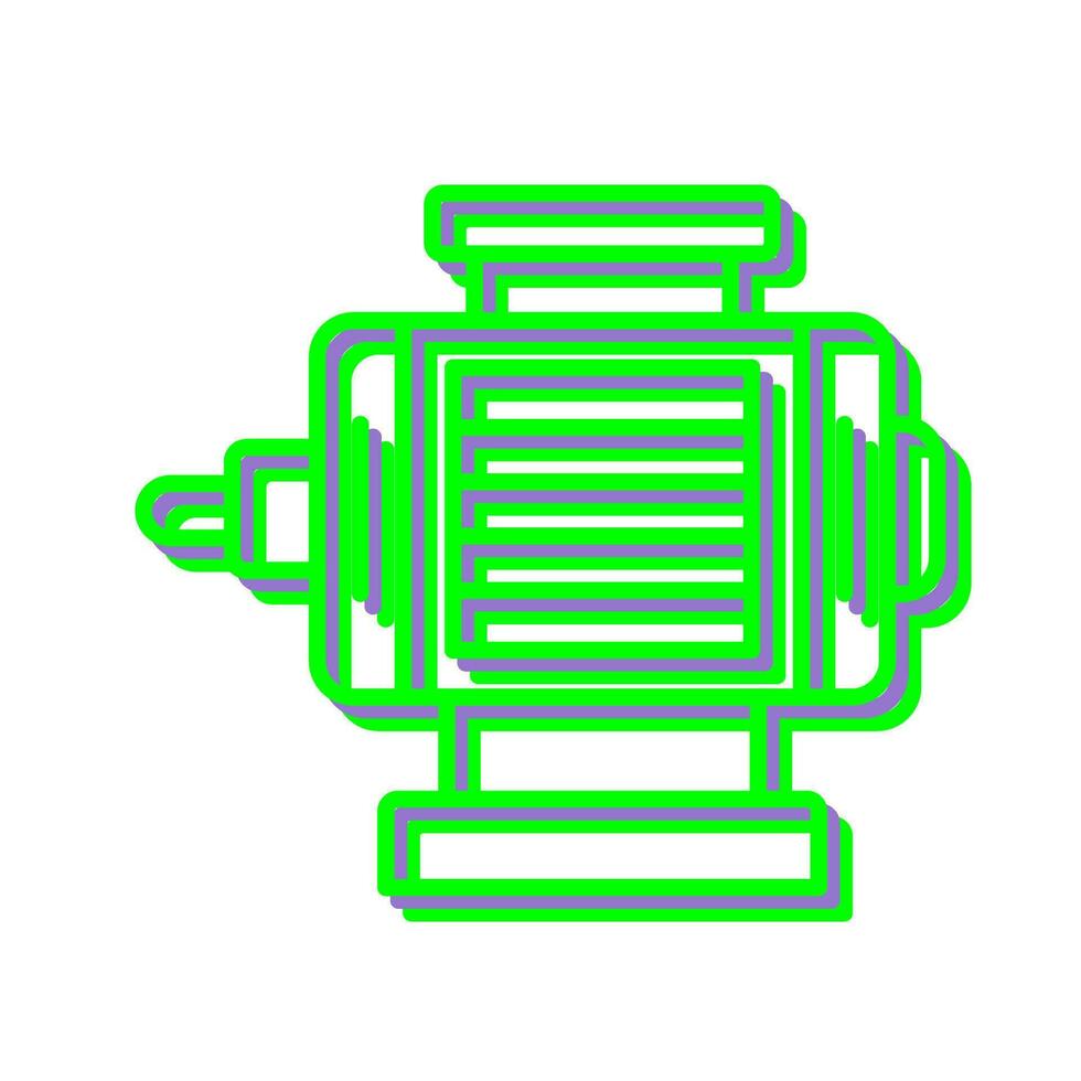 icône de vecteur de moteur électrique