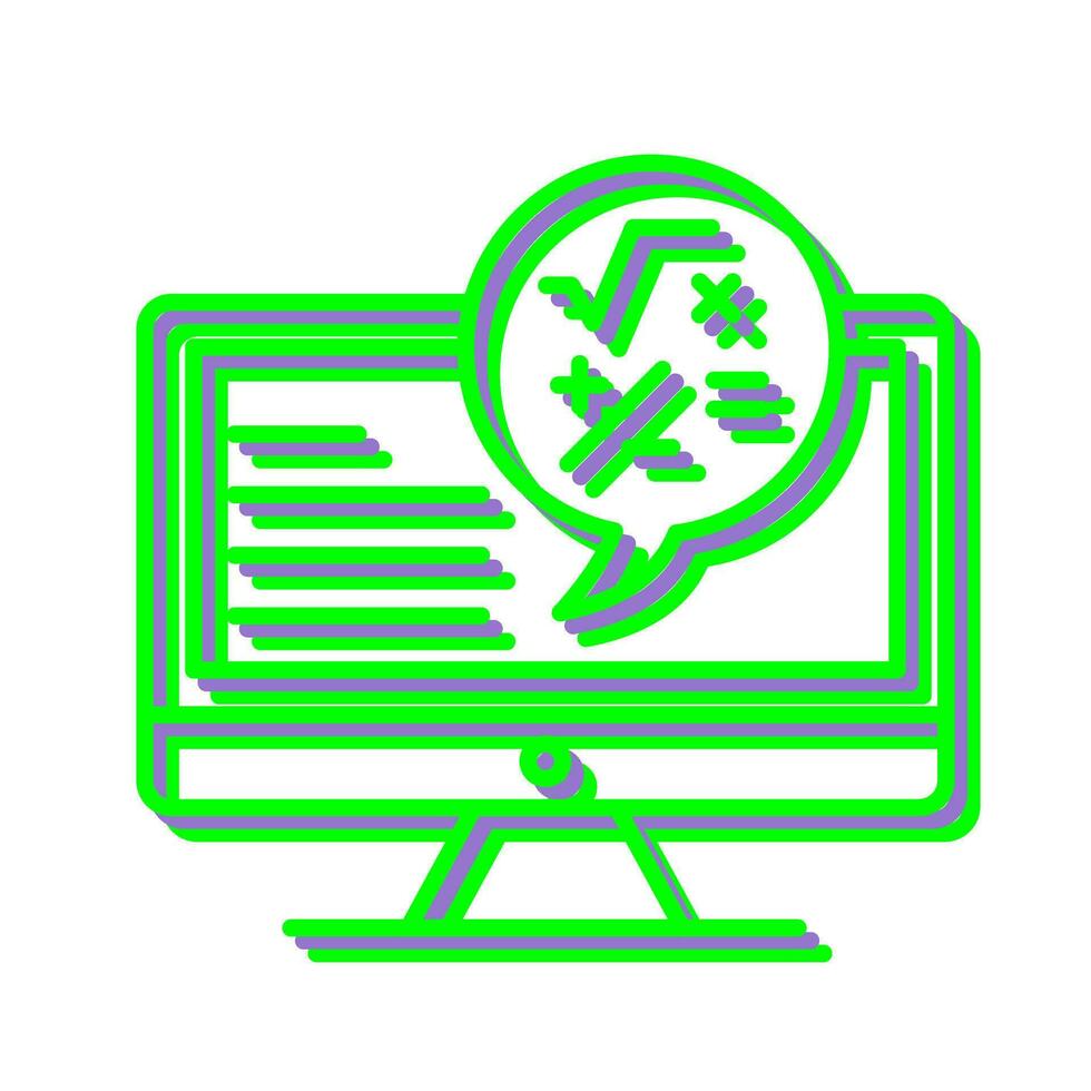 icône de vecteur de mathématiques