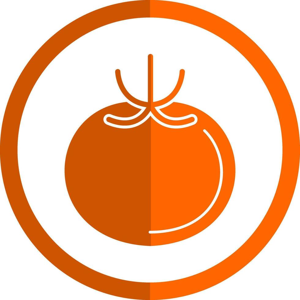 conception d'icône de vecteur de tomate