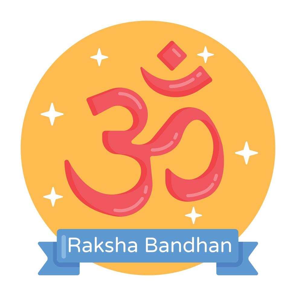 bannière raksha bandhan vecteur